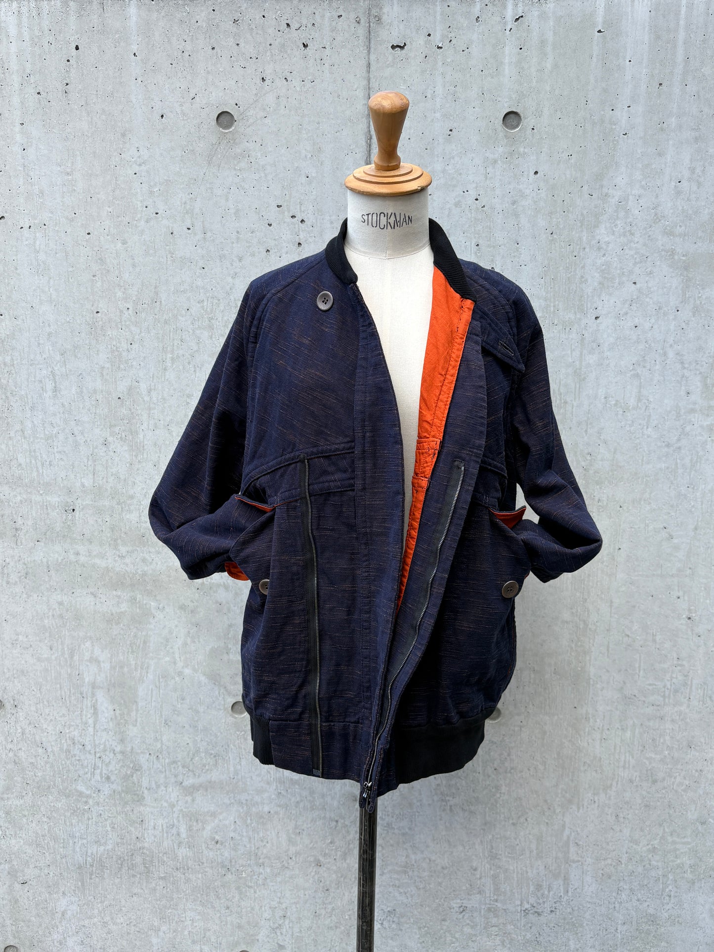 MA-1 flight jacket K403 kasuri hanpu navy