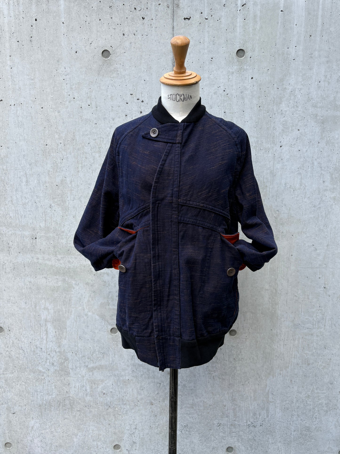 MA-1 flight jacket K403 kasuri hanpu navy