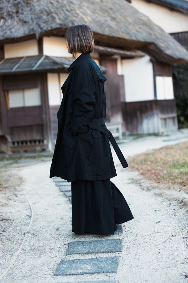 kurohune coat K100 SIC Black