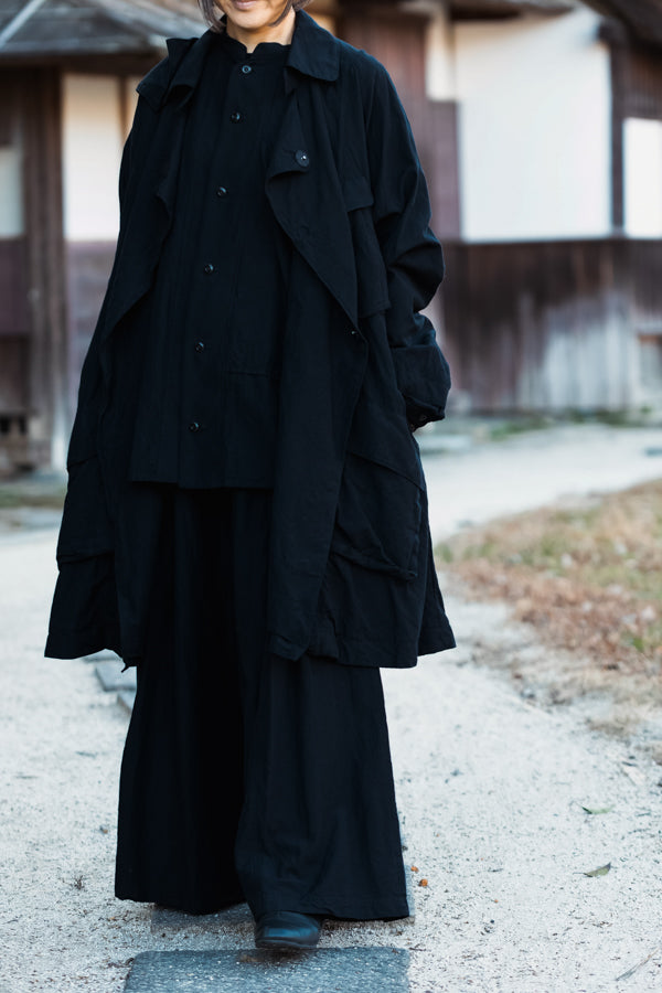 kurohune coat K100 SIC Black