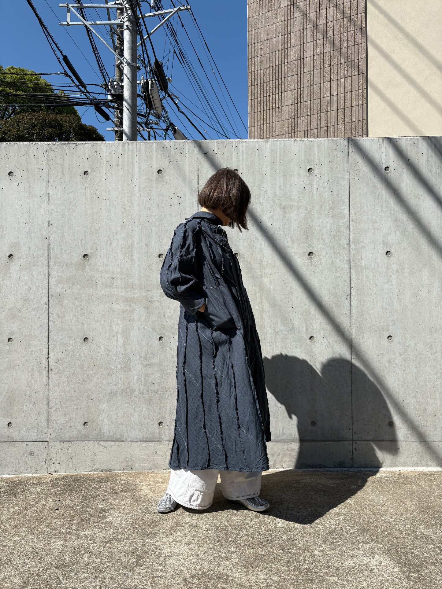 trapèze one-piece K211 SIC yatara.stripe bronze