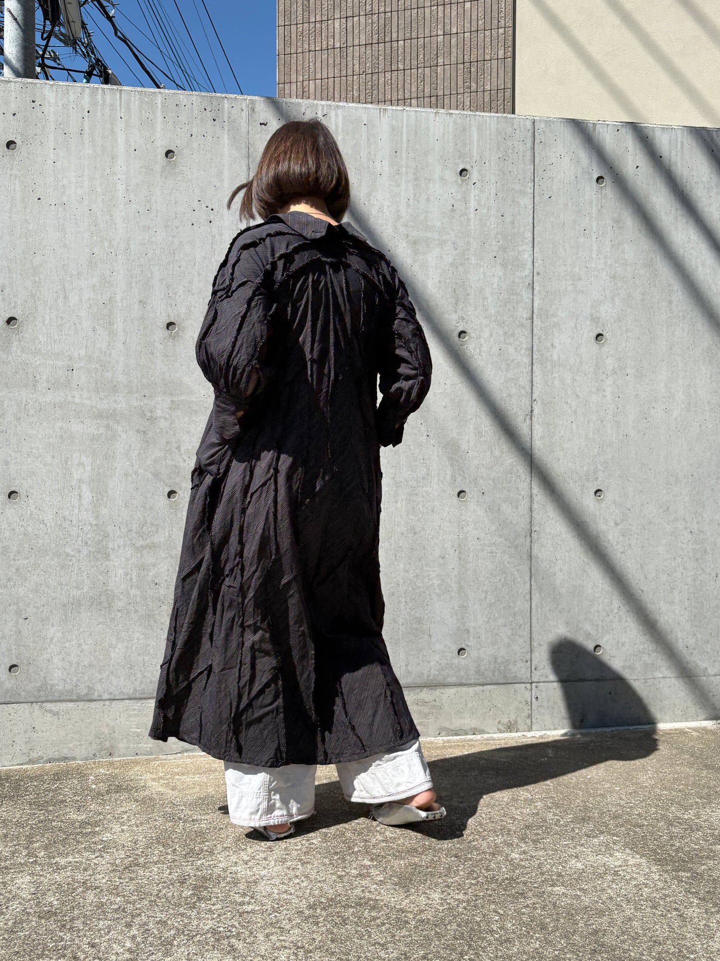 trapèze one-piece K211 SIC yatara.stripe bronze