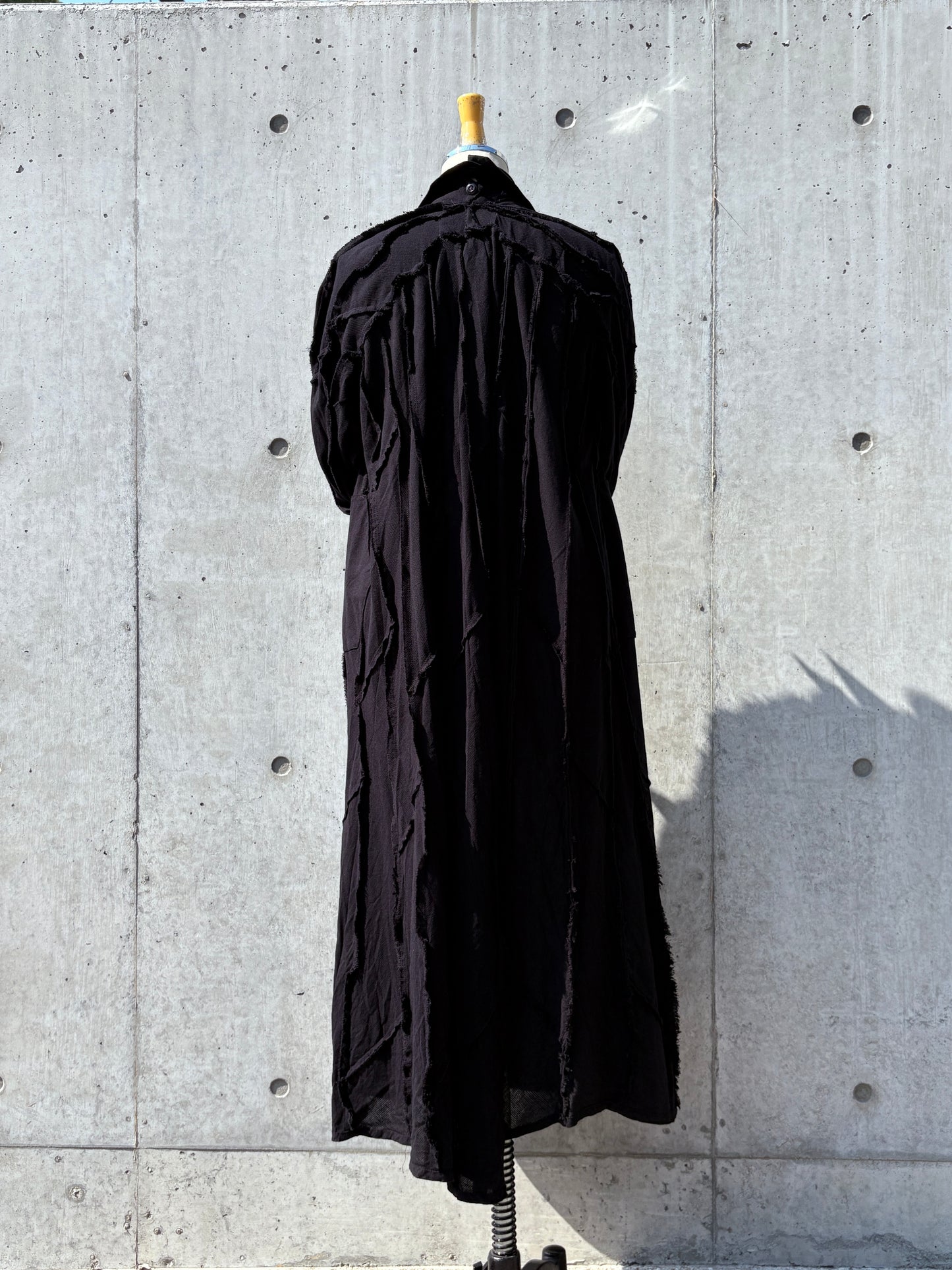 trapèze one-piece K211 soft chizimi black