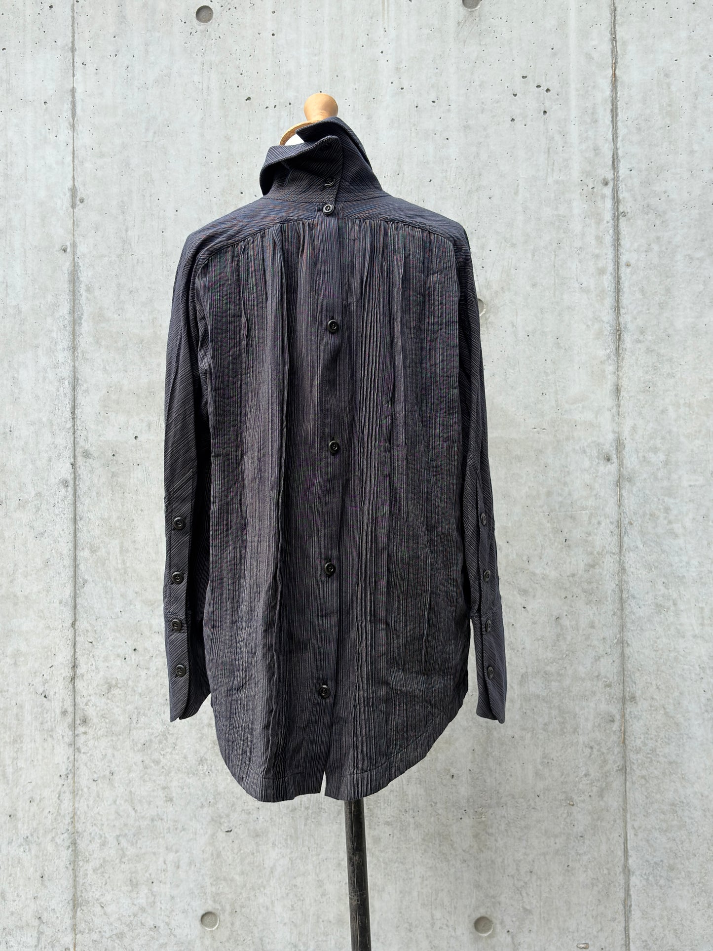 ultimate shirts K504 SIC yatara.stripe navy/khaki
