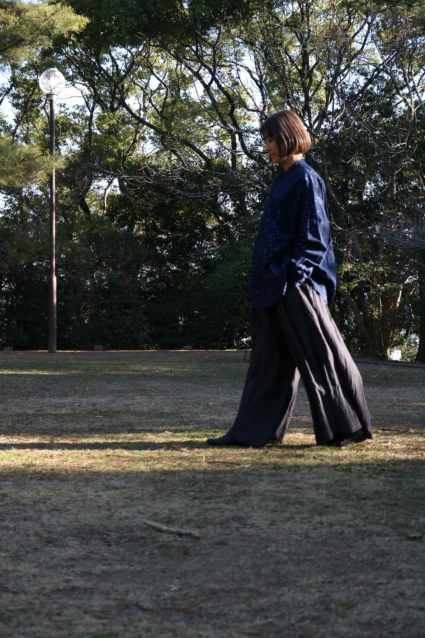 hakama pants K700 SIC navy