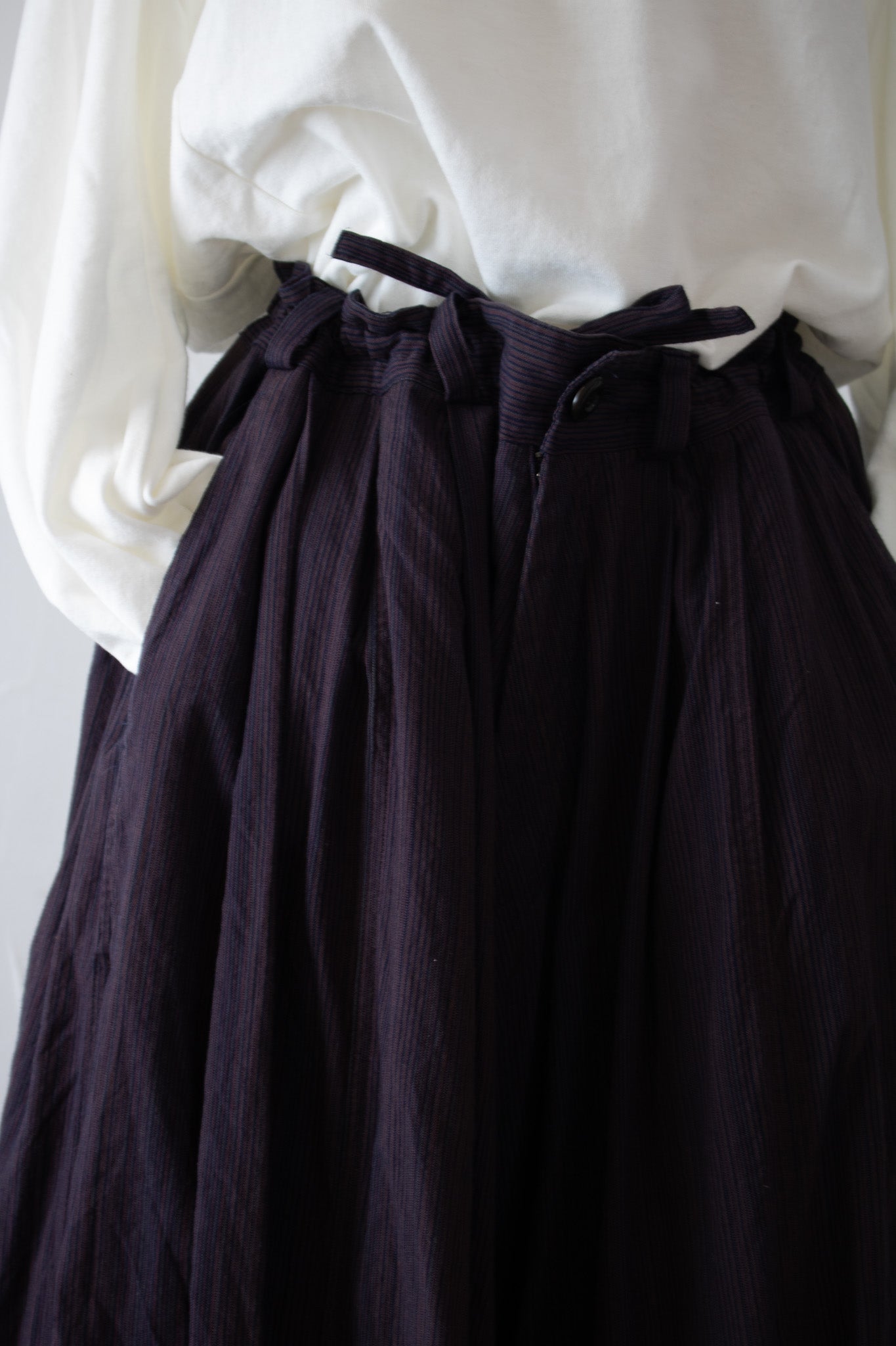 hakama pants K700 SIC yatara.stripe bronze