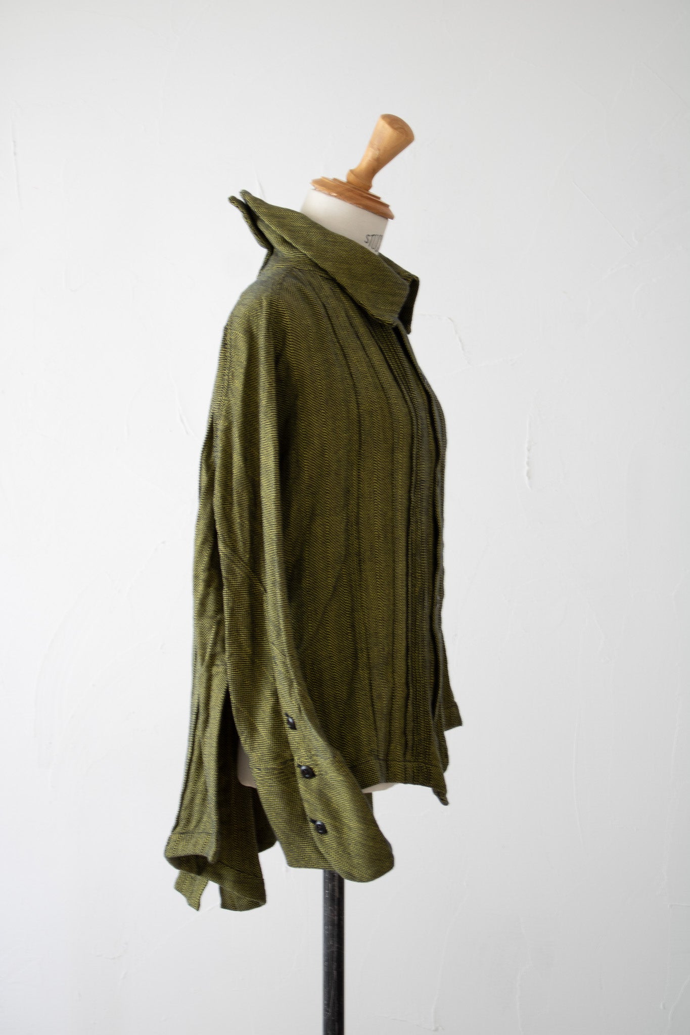 ultimate blouse K504 cotton herringbone karashi