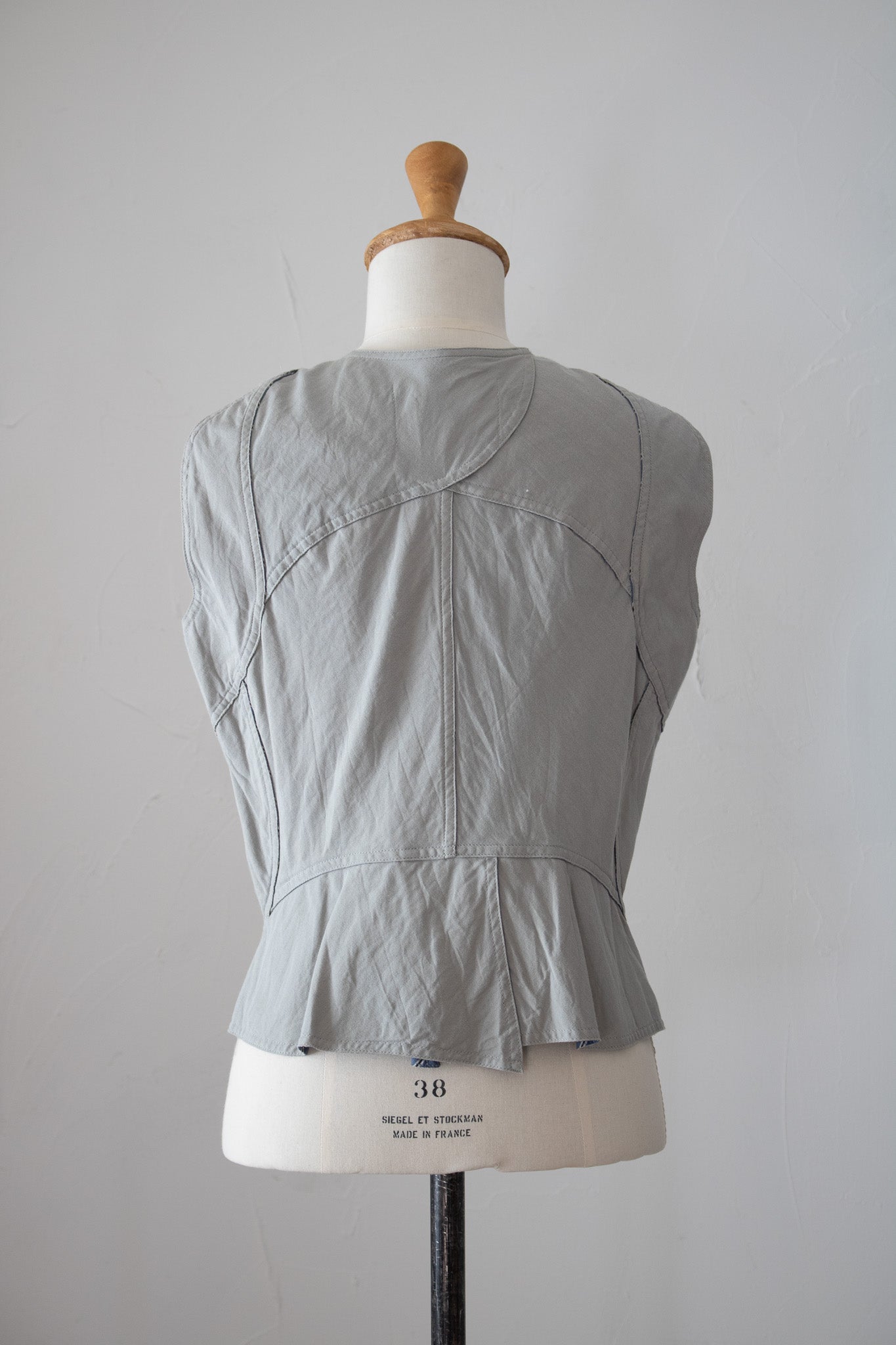 mary vest K600 SIC light gray
