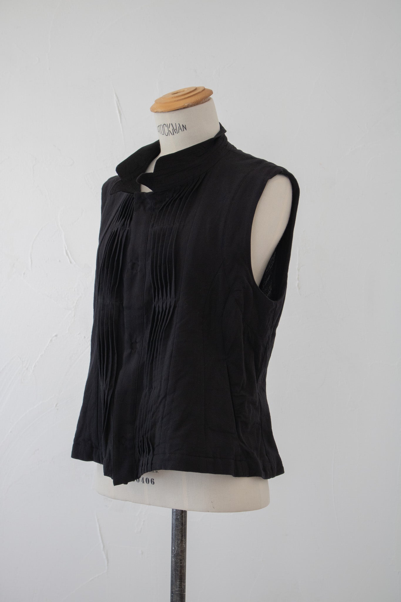mannish vest K601 SIC black