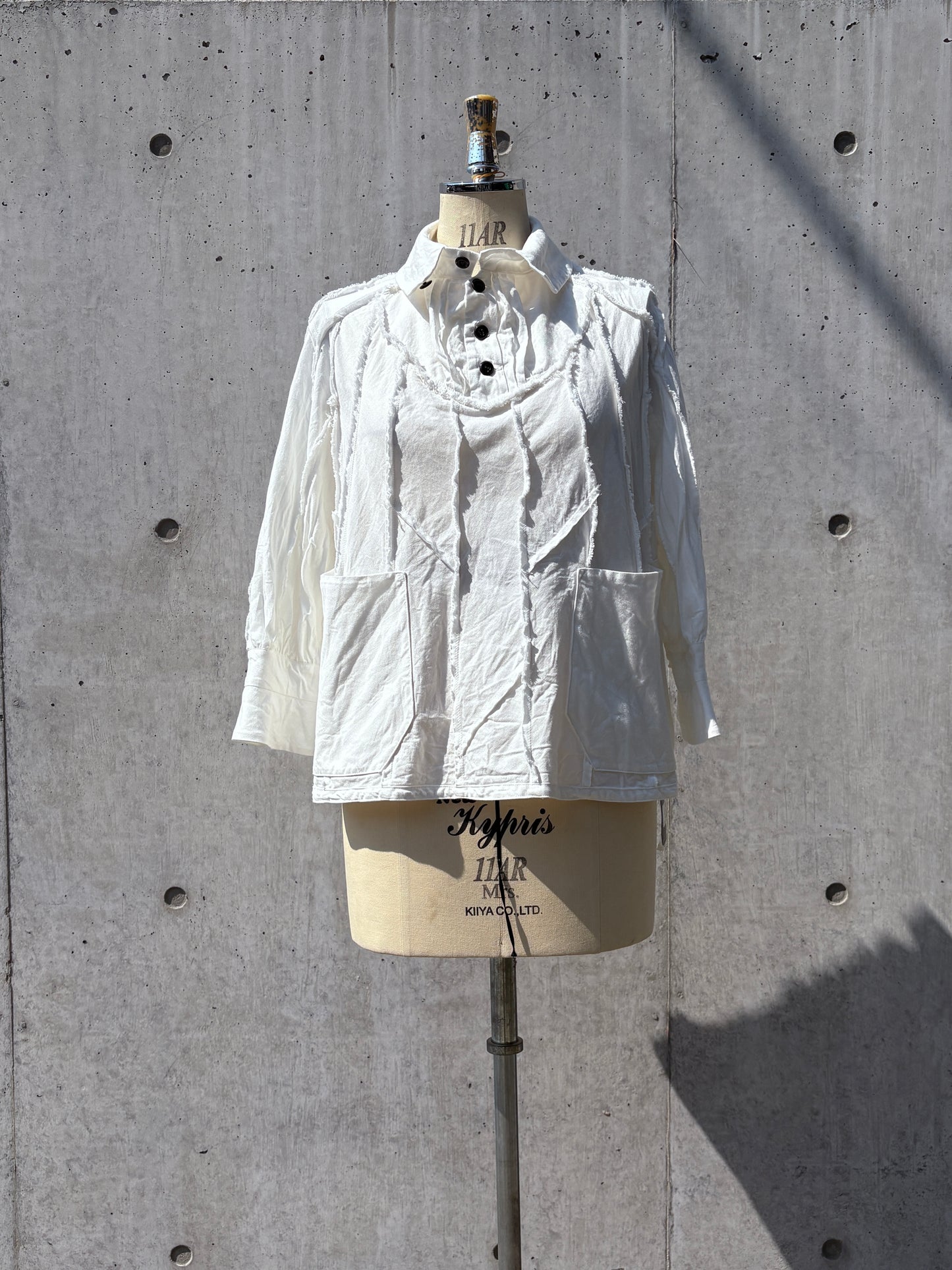 trapèze blouse K511 SIC white