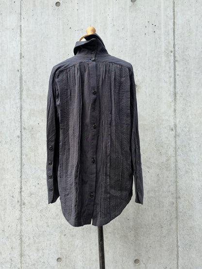 ultimate shirts K504 SIC yatara.stripe navy/khaki