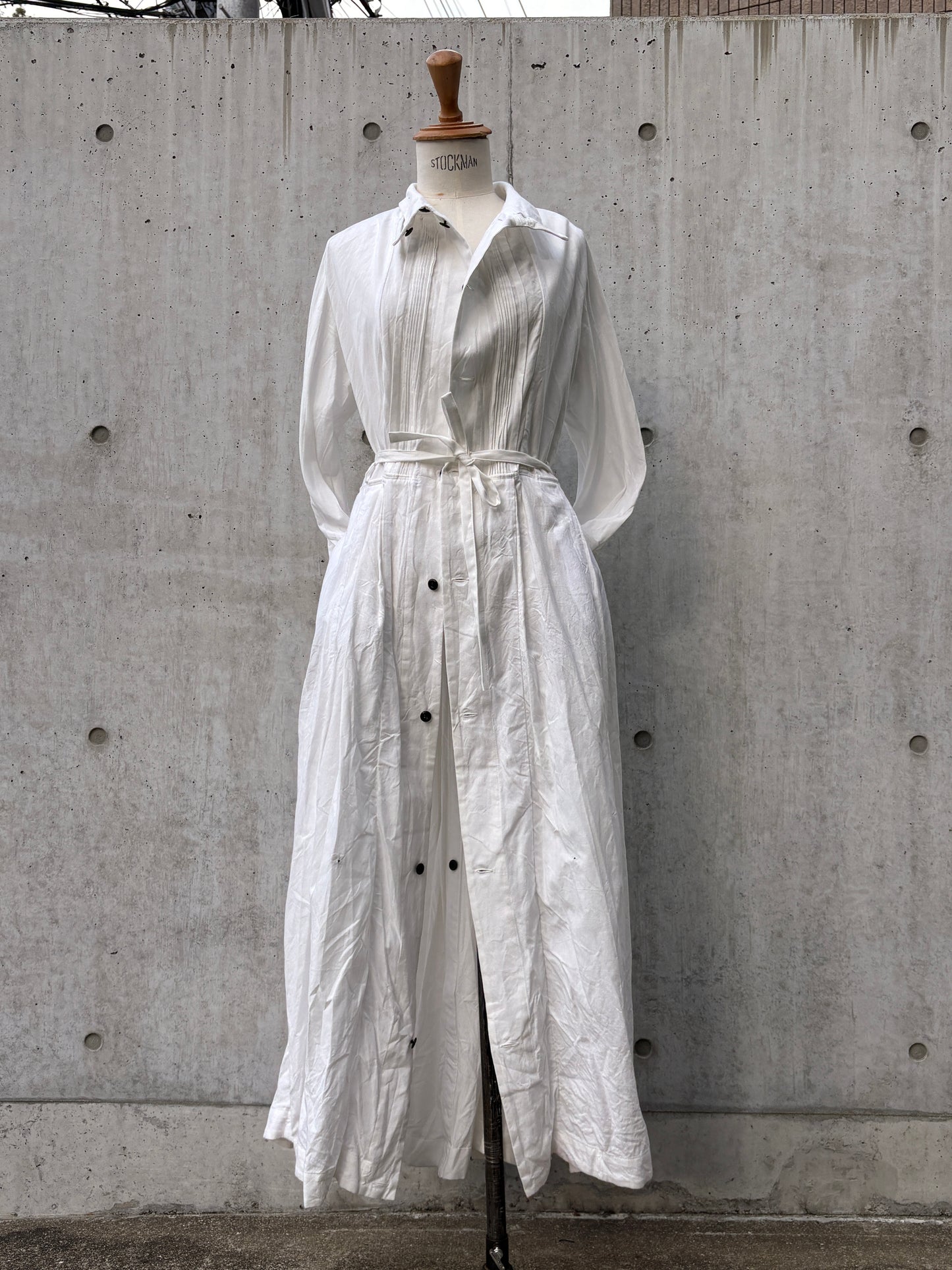 one-piece dress K214 SIC white