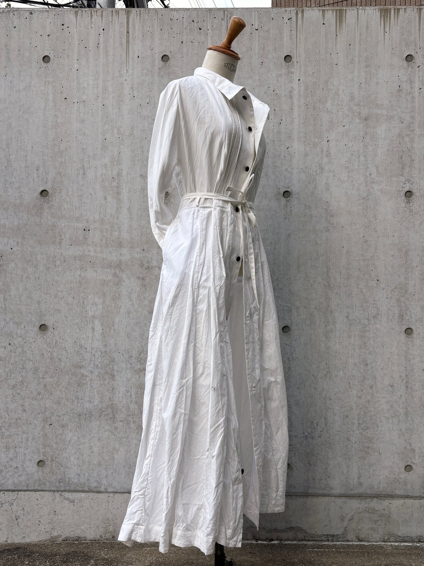 one-piece dress K214 SIC white