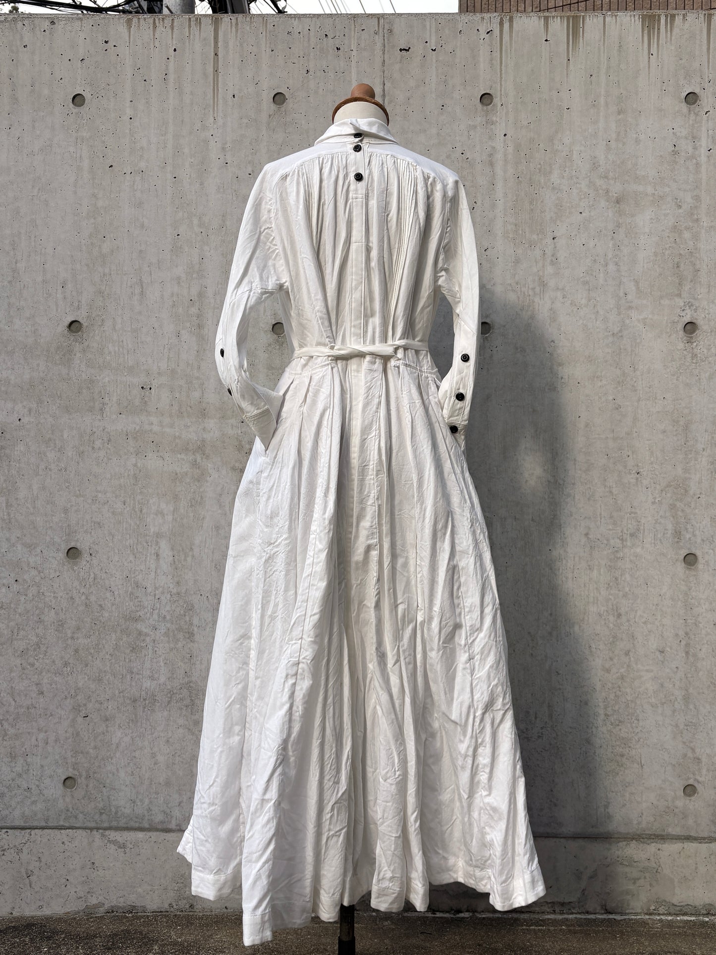 one-piece dress K214 SIC white