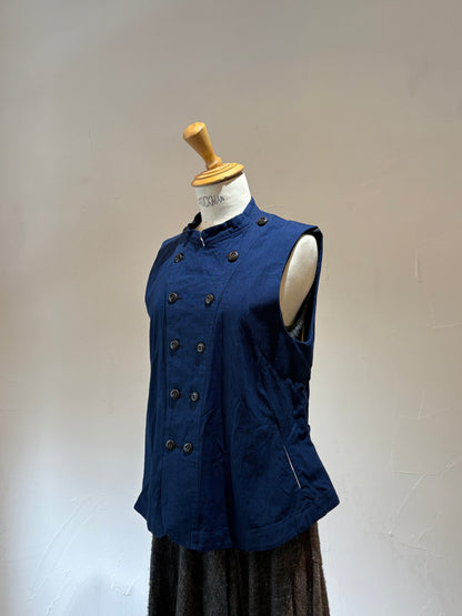 unisex Vest aizome muraito K603