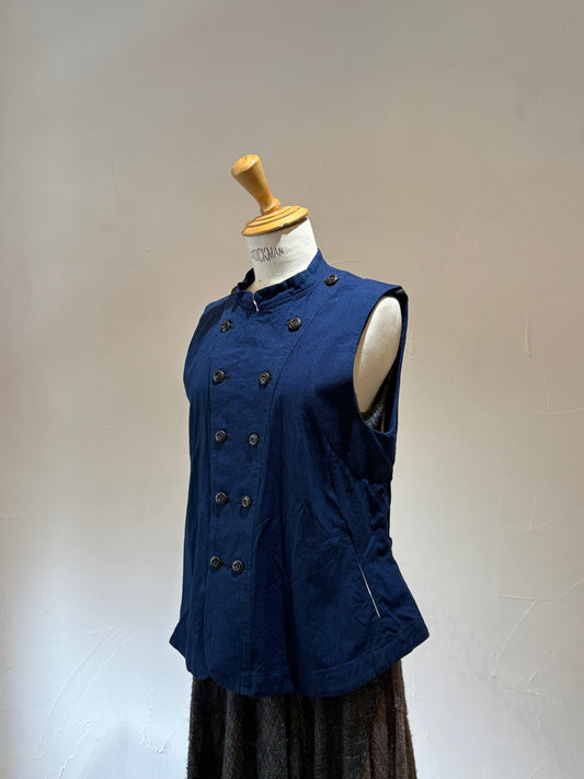 unisex Vest aizome muraito K603