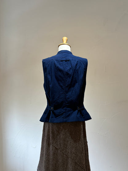 unisex Vest aizome muraito K603