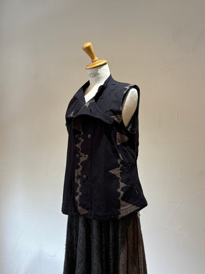 unisex Vest kodo black/beige K603