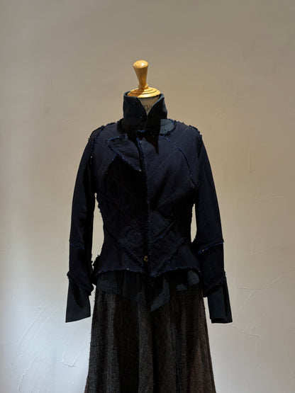 Departure jacket K400De mix ai ST navy/beige