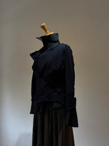 Departure jacket K400De mix ai ST navy/beige