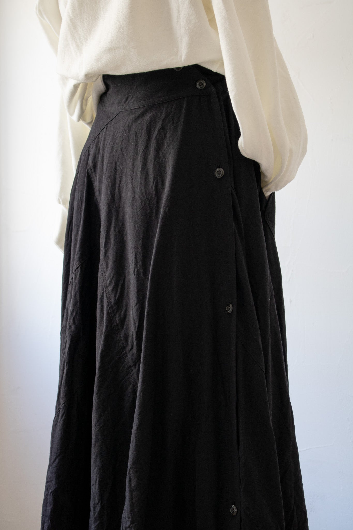 sidesaddle skirt K901 SIC black