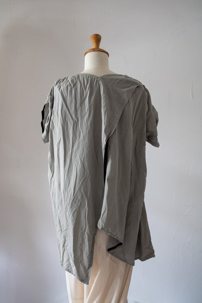 short sleeve blouse K501-A SIC light gray