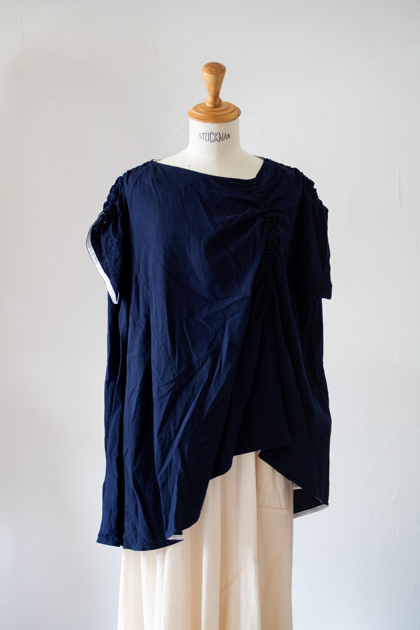 short sleeve blouse K501-A SIC navy