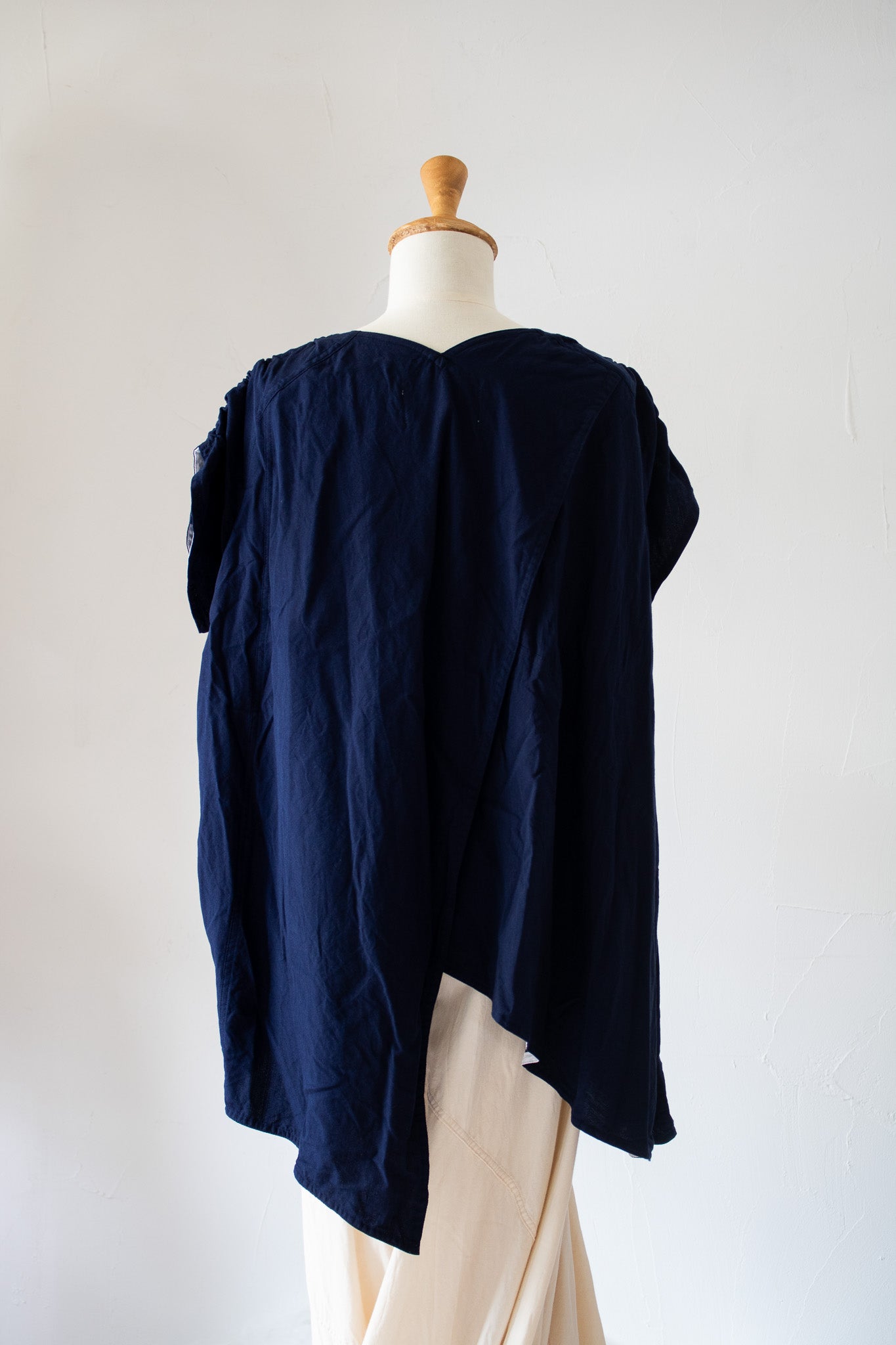 short sleeve blouse K501-A SIC navy