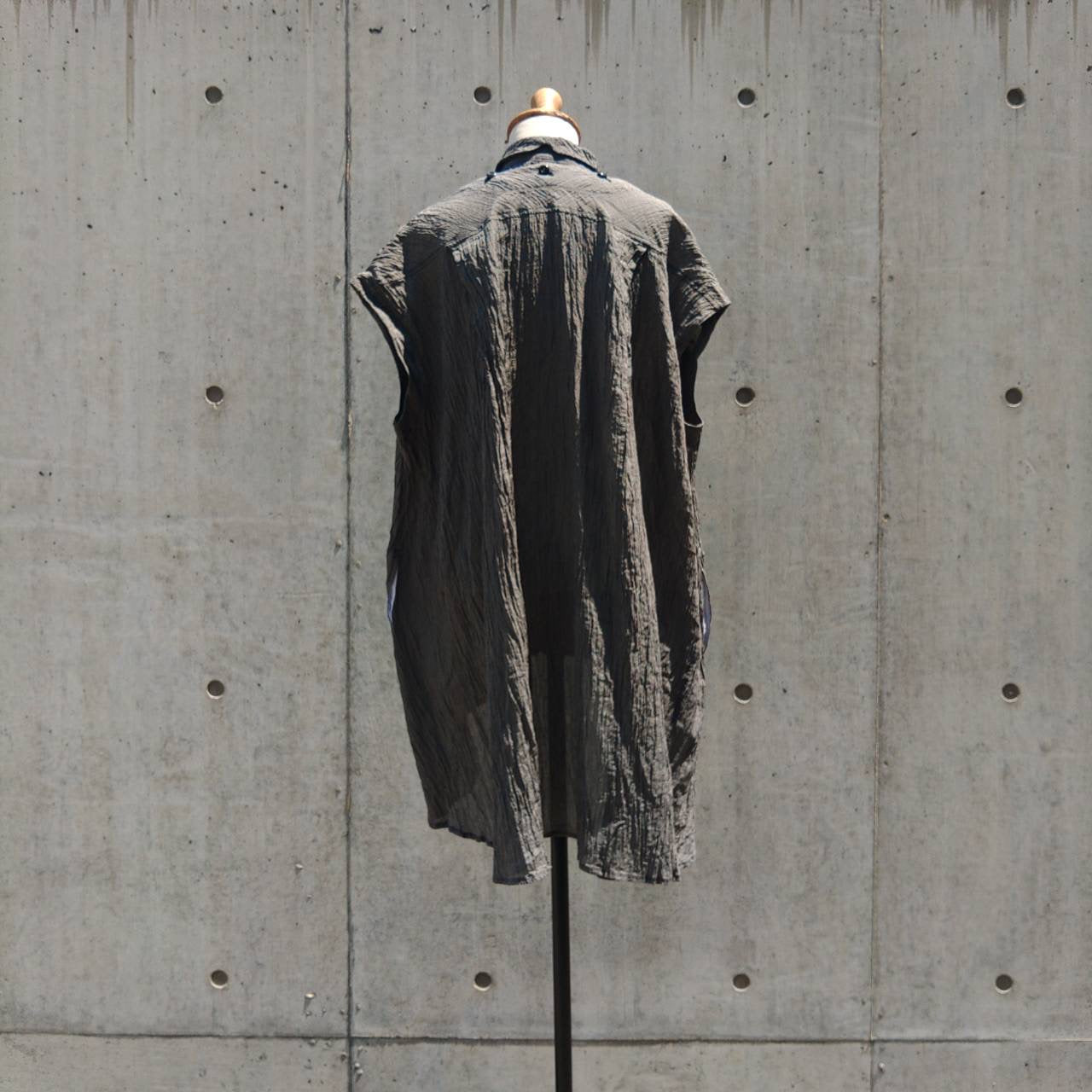 drape blouse  sleeveless K500-NS oziyachizimi chidori