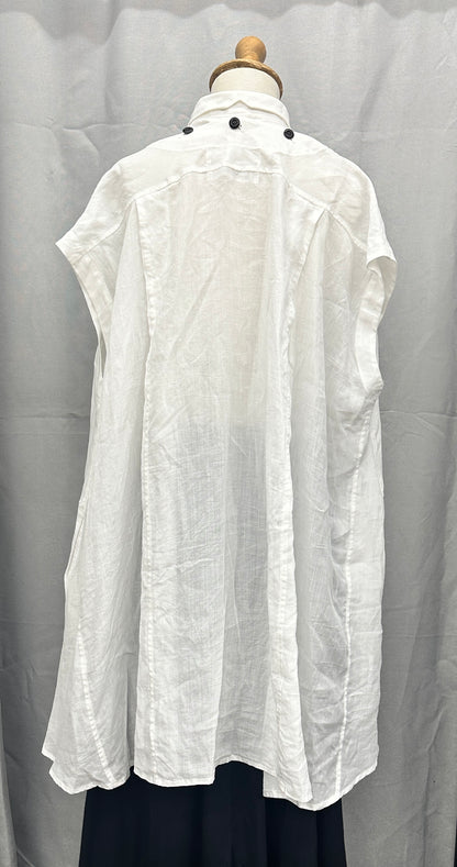 drape blouse  sleeveless K500-NS oziya jyuban