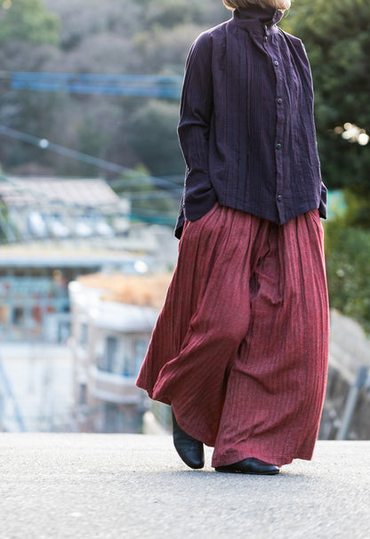 ultimate blouse K504 SIC yatara.stripe bronze