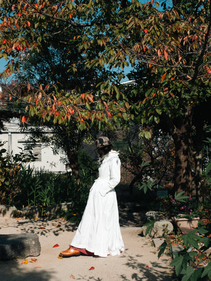 one-piece dress K214 SIC white